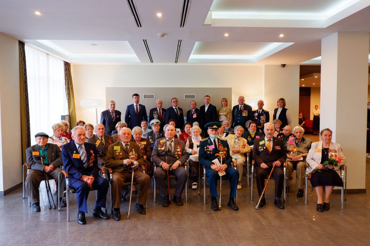 Встреча с ветеранами ВОВ в преддверии Дня Победы